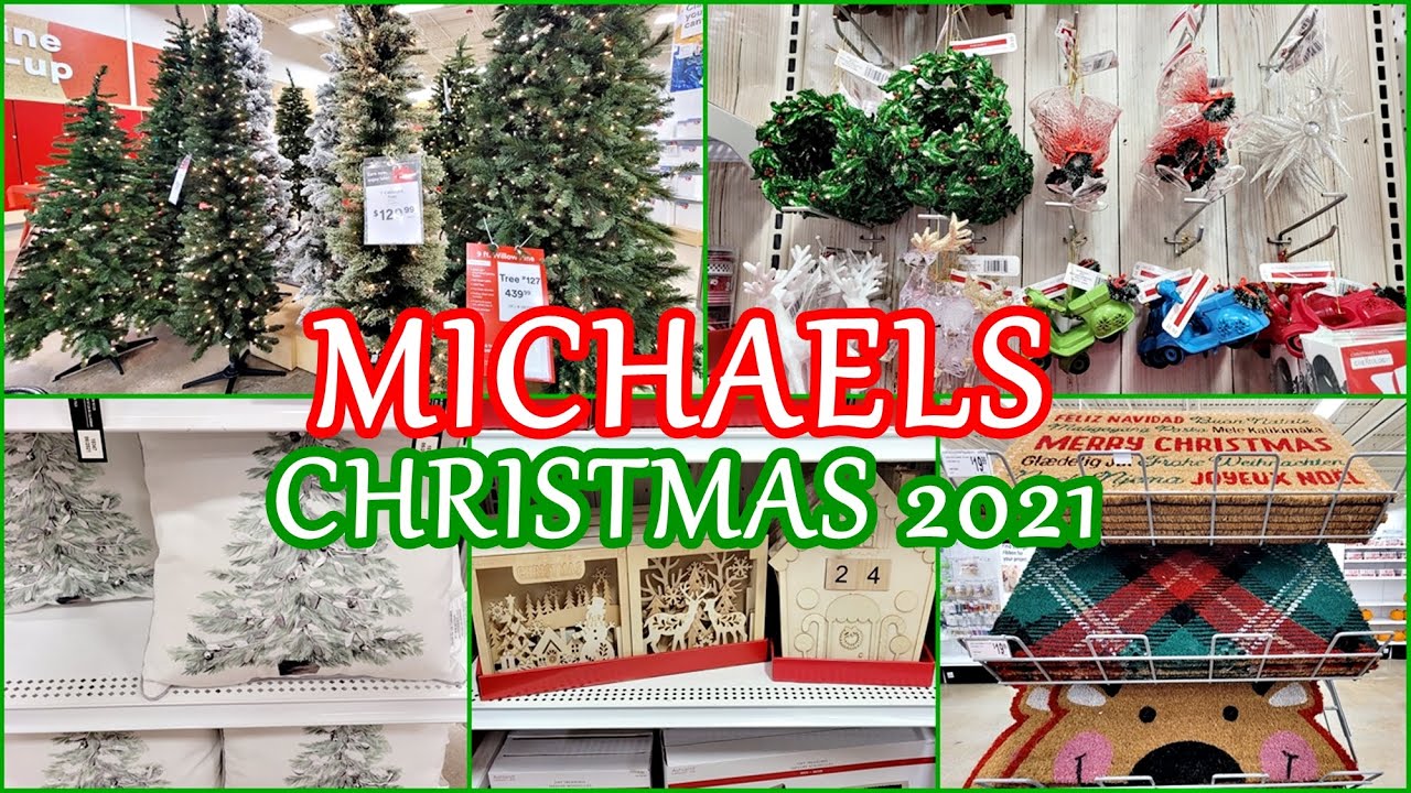 MICHAELS CHRISTMAS DECOR 2021 CHRISTMAS TREES DECORATIONS SHOP ...