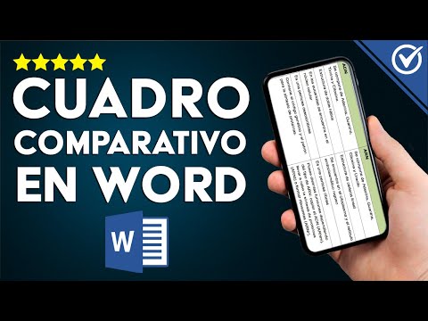 ¿Cómo Hacer en Word un Cuadro Comparativo de Forma Correcta? - Plantillas