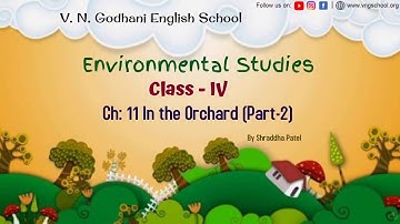 Environment for Class 4 | Ch.: 11 In The Orchard (Part-2) By Shraddha Patel