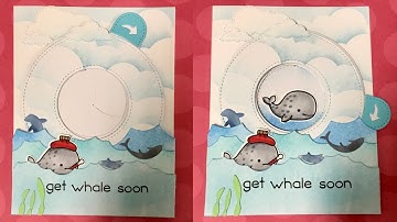 How to make an interactive card using the Lawn Fawn Magic Iris Die