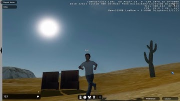 Blue Mars Project: Testing LODs on Cacti