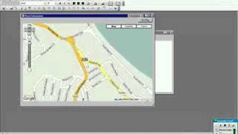 Integrate Access form with Google Maps