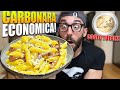 PREPARO LA CARBONARA PIÙ ECONOMICA DI SEMPRE!! Più buona di quella di Wagyu?!