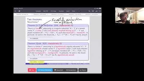 Dan Abramovich (July 31, 2020):  Resolution and logarithmic resolution via weighted blowings up
