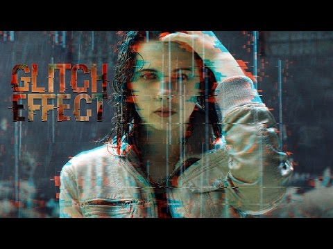 How To Create Awesome Glitch Effects Using PSD Actions - Photoshop Tutorial