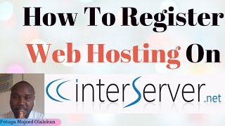 how to register web hosting on interserver