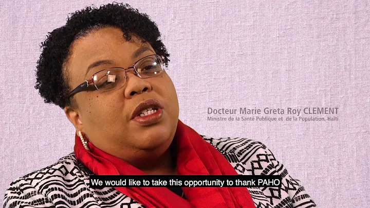 Docteur Marie Greta Roy CLEMENT, Ministre de la Sa...