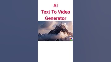 AI Text To Video Generator For FREE