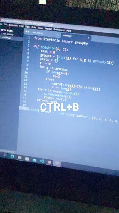 Sublime text, how to run code in Sublime text