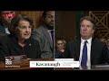 Kavanaugh to Feinstein: 'I wanted a hearing the next day'