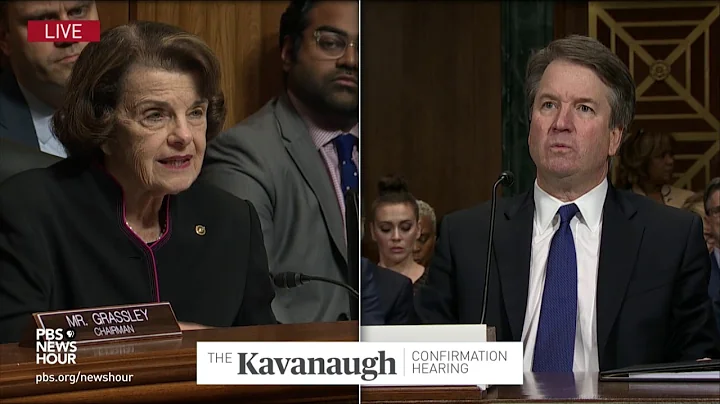 Kavanaugh to Feinstein: 'I wanted a hearing the ne...