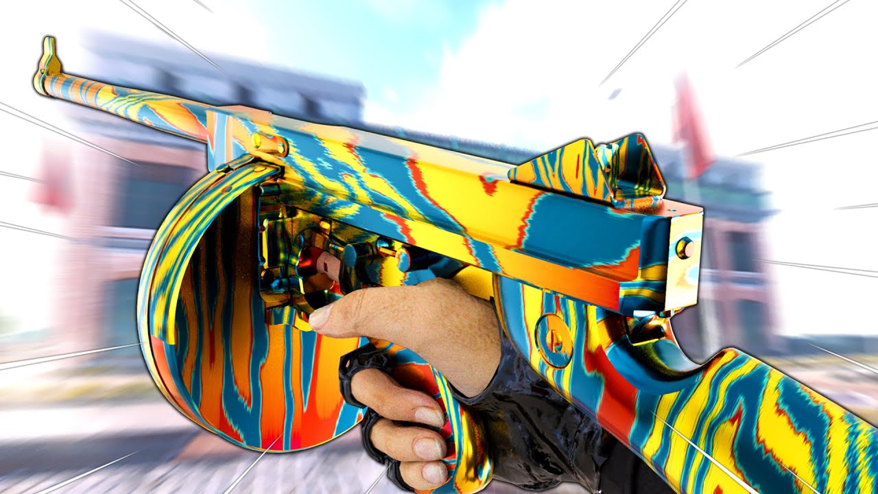 This TOMMY GUN Is INSANE Now on Rebirth Island! - Meta SMG!? (Rebirth Island Warzone)