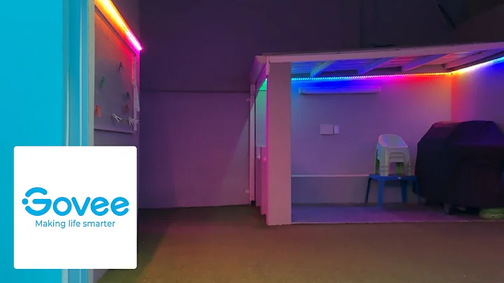 How to Install PERMANENT Outdoor RGB Lights Strips like a PRO - Govee H6172 | Aluminum Strip Trick