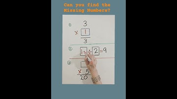 Can you find the Missing Numbers?