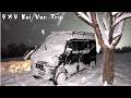 【ドカ雪】冬の尾瀬一周。家より快適な軽バンで車中泊|総集編