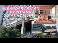 AL BANDAR ARJAAN BY ROTANA - 5 Star Hotel in Dubai Creek Room Tour, Breakfast