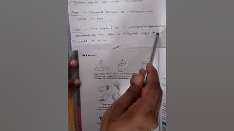 Edge of polyhedrons / Class 8 math / Chapter 10 / ncert / cbse