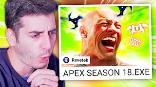 APEX SEASON 18.EXE! 😂 Reaccionando a EXES de APEX