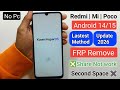 Redmi/Xiaomi Frp Remove 2026 || Redmi/POCO Google Account Remove HyperOS Android 14/15 | Without PC