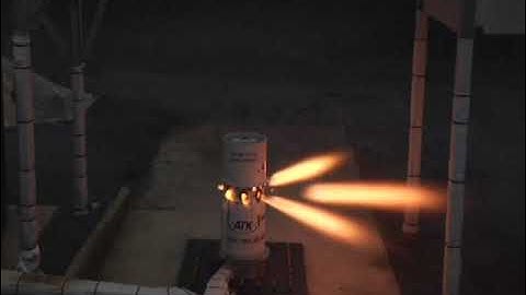 NASA Tests Orion Launch Abort System Attitude Control Motor High Angle