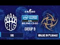 CS:GO - BIG vs. Ninjas in Pyjamas [Vertigo] Map 1 - IEM Beijing 2020 Online - Group B - EU