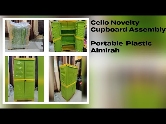 Cello Novelty Compact Plastic Cupboard Unboxing