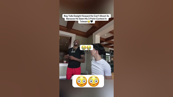 Ray Tells Dwight Howard He Can’t Shoot 3s Because He Seen His 3 Point Contest In Taiwan😂