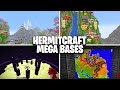 Mega Base Progress on Hermitcraft Season 8 (Hermitcraft Mega bases)