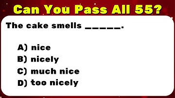 The Ultimate 55-Question Grammar Challenge (with Answers and Explanations!)