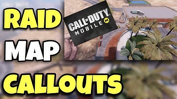 COD MOBILE CALLOUTS | call of duty callouts | codm callouts raid map| Jackivated