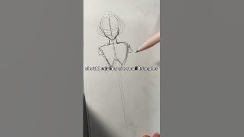 how to draw a body tutorial 💗(check desc for pencil brand!)  #art #artist #sketchbook #drawing