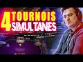 Jeu de tournois en petites limites comment en live sur 4 tables  part 1