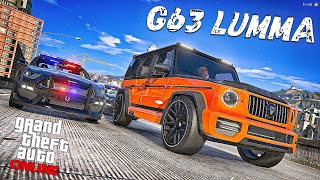 ПОГОНЯ ЗА G63 Lumma. Догонялки в ГТА 5 Онлайн