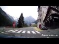 Альпийские дороги Италии с видео-регистратора