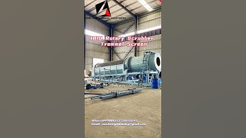 1810 Rotary Scrubber Trommel Screen