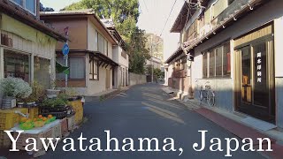 Walk in Japanese Town Compilation - Yawatahama, Ehime - Nostalgic Streets With Old Buildings【4K】