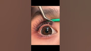 Magnetic eyelashes || credit goes to eyemakeupla on TikTok