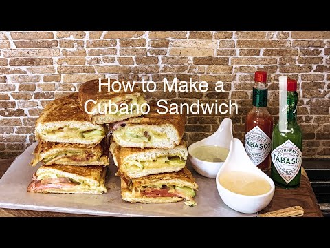 How to make a Cubano Sandwich