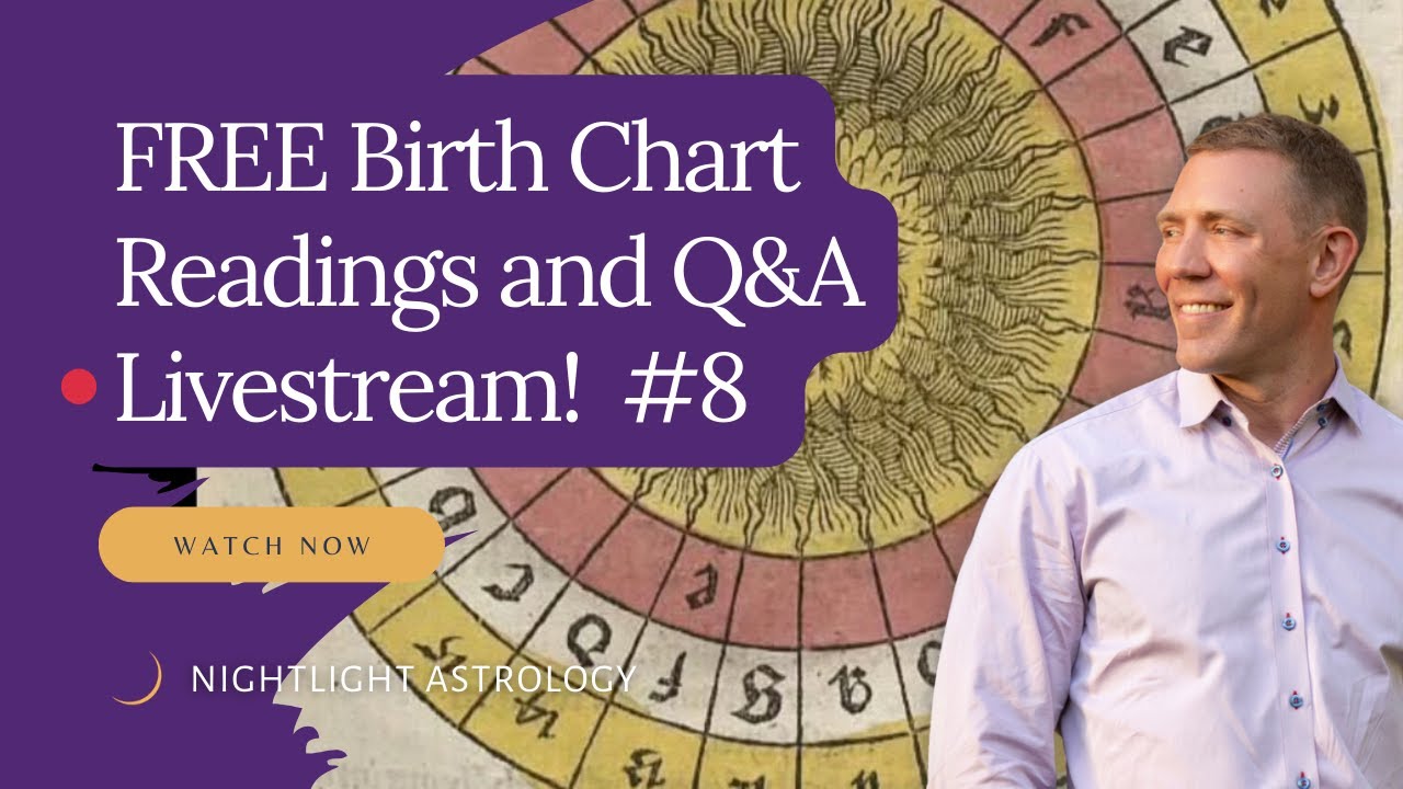 Livestream Q&A + Live Birth Chart Readings! - YouTube