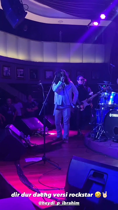 Dir Dur Daeng versi Rockstar nih.. #dirdurdaeng #pindadrockstar