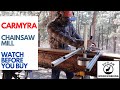 CARMYRA CHAINSAW MILL WATCH BEFORE YOU BUY