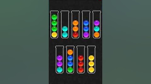 Ball Sort Color Water Puzzle Level 16