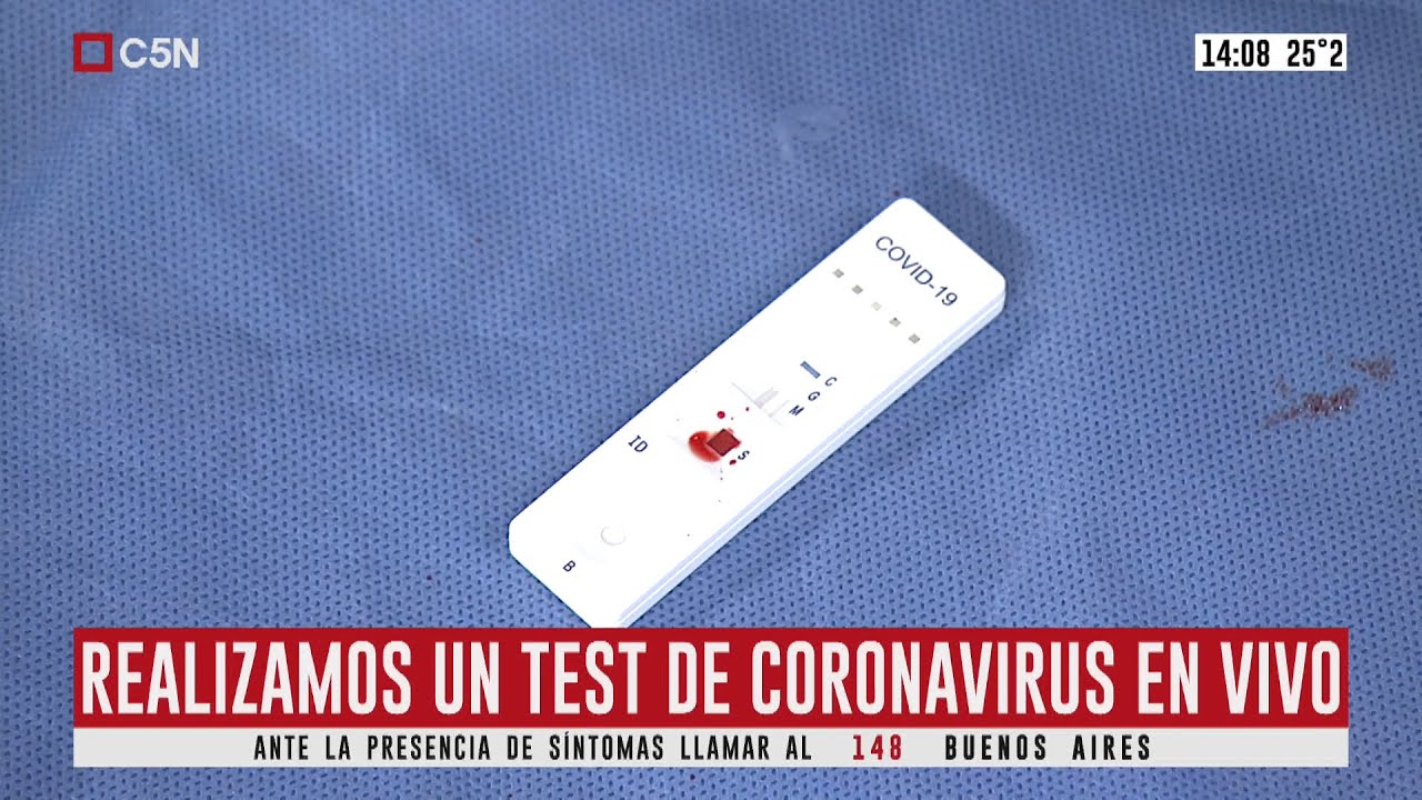 Realizamos Un Test Rapido De Coronavirus En Vivo Parte 1 Youtube