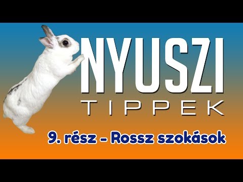 Videó: Hogyan Nevezzünk Egy Nyuszit