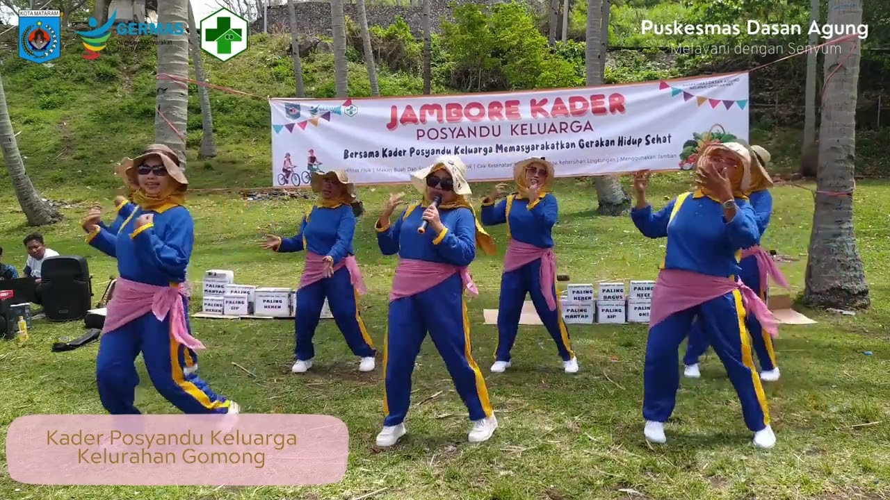 Yel yel Germas Kader Posyandu Keluarga