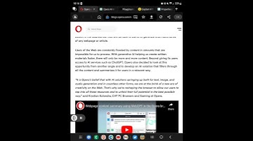 ChatGPT + Opera, Browsers with superpowers coming soon. 🤖💪