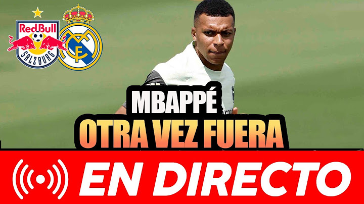 🚨🚨 MBAPPÉ NO LLEGA A TIEMPO Y SE PIERDE TAMBIÉN EL PARTIDO CONTRA EL SALZBURGO