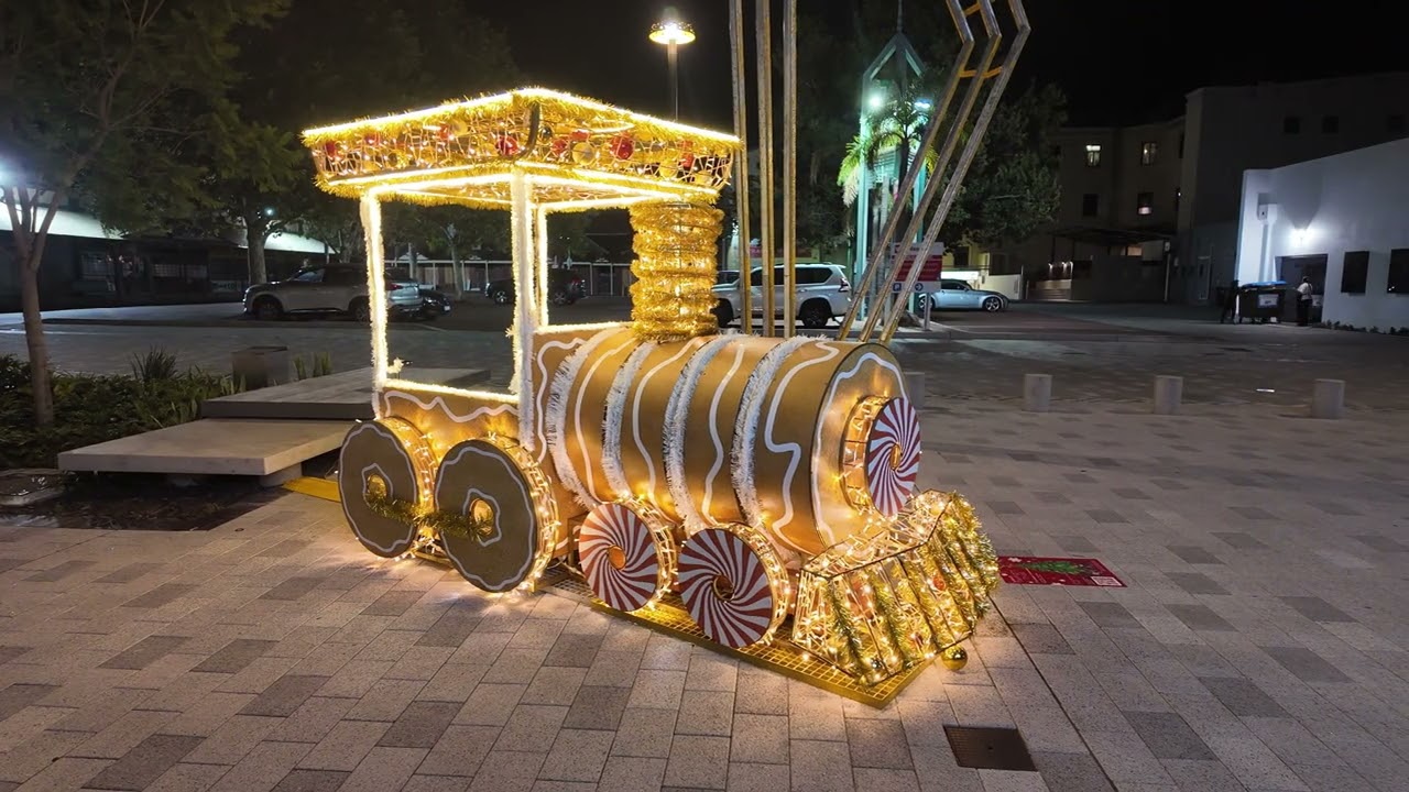 Perth Xmas 2024_Subiaco Light Trail