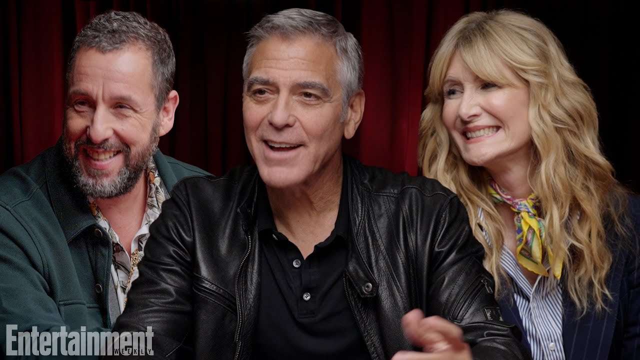 George Clooney, Adam Sandler & Laura Dern on 'Jay Kelly,' Hollywood Mentors & Bad Haircuts