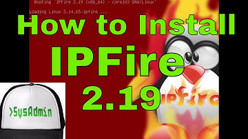 How to Install IPFire Linux Firewall 2.19 + VMware Tools on VMware Workstation/Player Tutorial [HD]